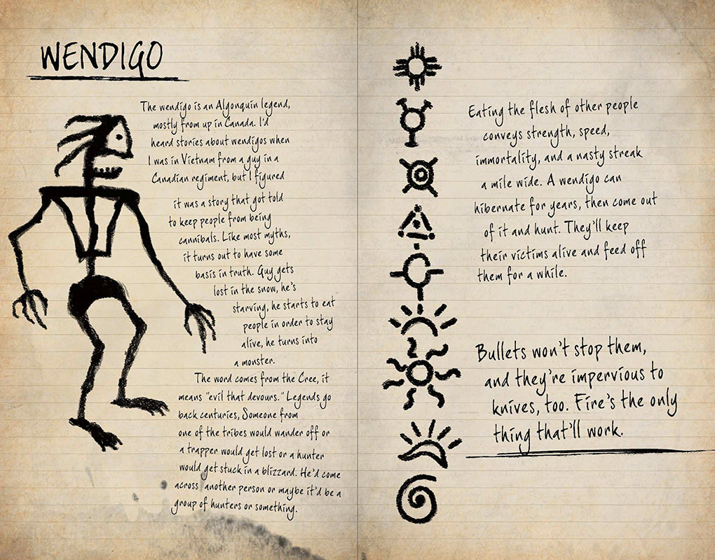 Supernatural: Join the Hunt Hardcover Journal inside page 1
