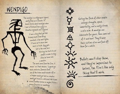 Supernatural: Join the Hunt Hardcover Journal inside page 1