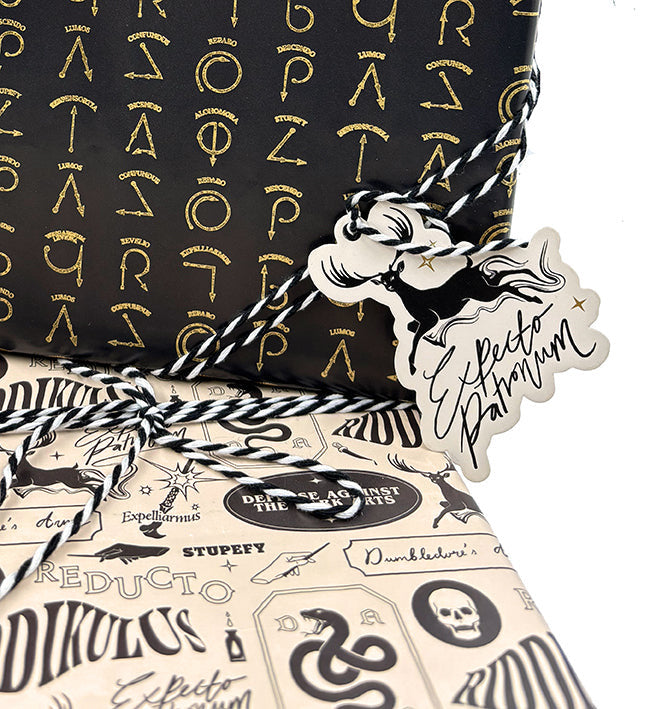 Harry Potter: Dark Arts Gift Wrap Stationery Set inside page 4