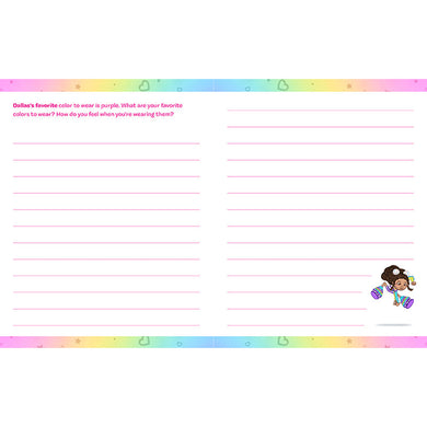 XOMG POP! Lock and Key Journal inside page 2
