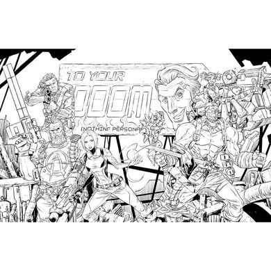 Borderlands: The Official Coloring Book inside page 4