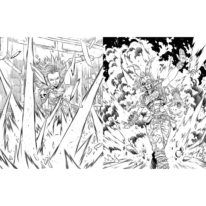 Borderlands: The Official Coloring Book inside page 8
