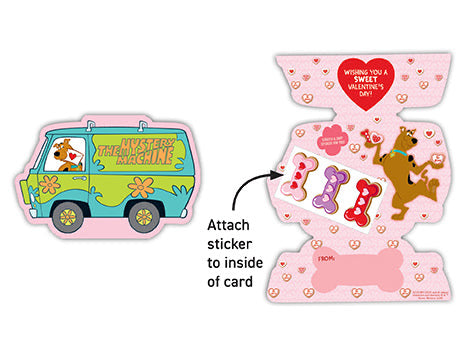 Scooby-Doo: Scooby Snacks Scratch & Sniff Super Valentines inside page 2