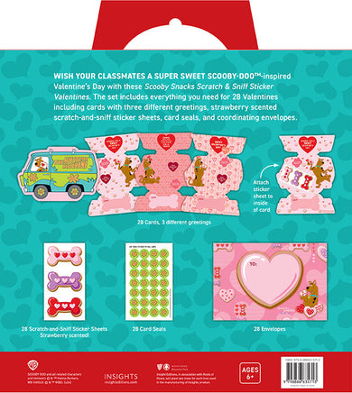 Scooby-Doo: Scooby Snacks Scratch & Sniff Super Valentines inside page 3
