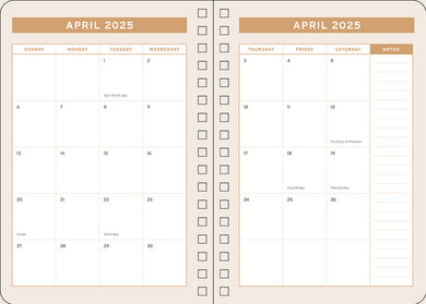 2025 Yellowstone: The Dutton Ranch 13-Month Weekly Planner inside page 2