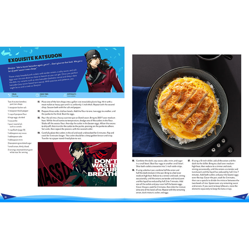 Persona: The Official Cookbook inside page 1