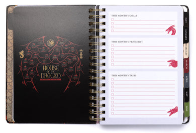 2025 House of the Dragon 13-Month Weekly Planner inside page 5