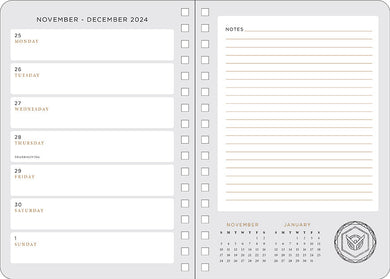 2025 Dune: Part 2 13-Month Weekly Planner inside page 2