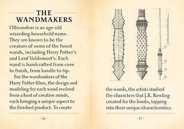 Harry Potter: The Mini Book of Wands inside page 3