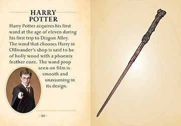 Harry Potter: The Mini Book of Wands inside page 5