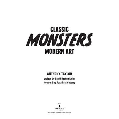 Classic Monsters, Modern Art inside page 1