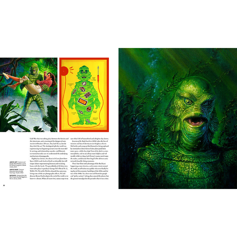 Classic Monsters, Modern Art inside page 2