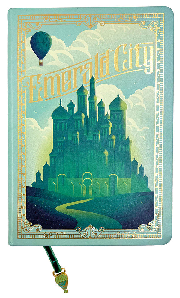 Wicked: Emerald City Journal with Ribbon Charm inside page 1
