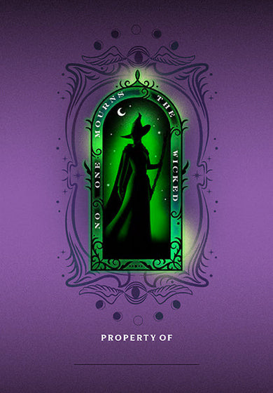 Wicked: Elphaba Thropp Hardcover Journal inside page 1