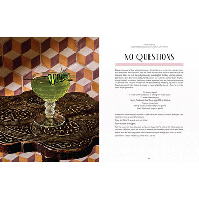 Casablanca Cocktails inside page 6