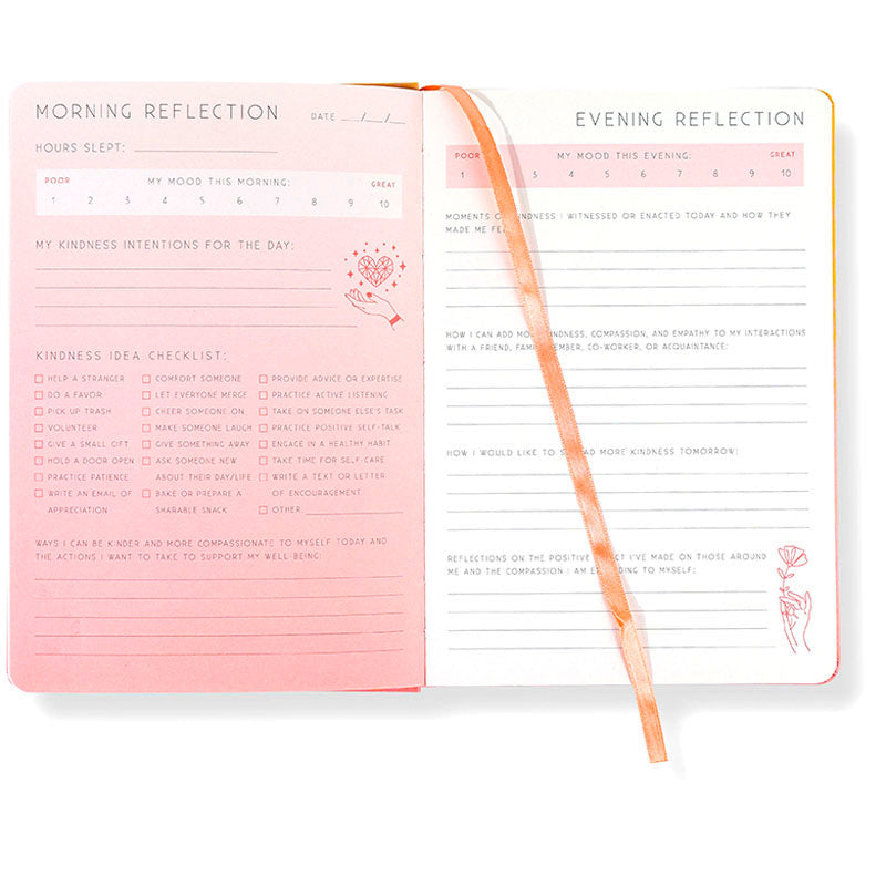 Kindness: A Day and Night Reflection Journal (90 Days) inside page 4