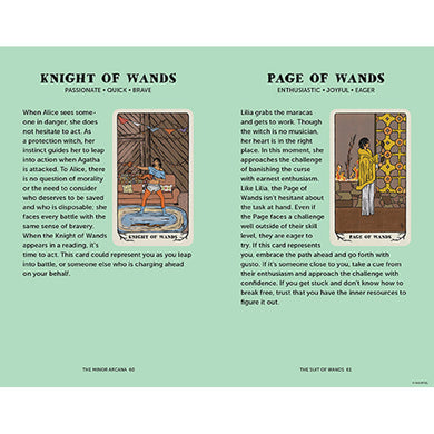 Agatha All Along Tarot Deck and Guidebook inside page 7