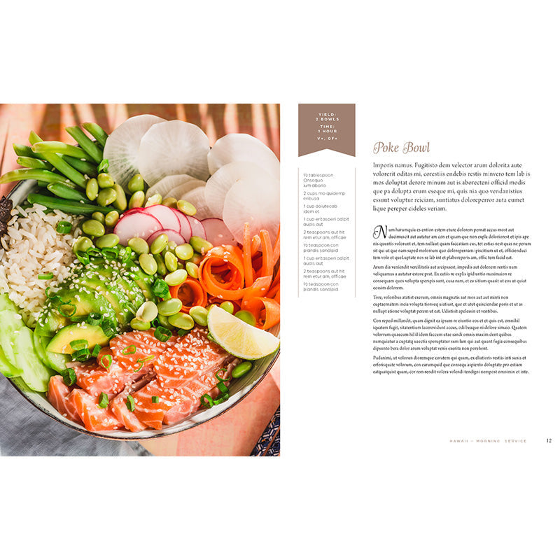 The White Lotus Official Cookbook inside page 6