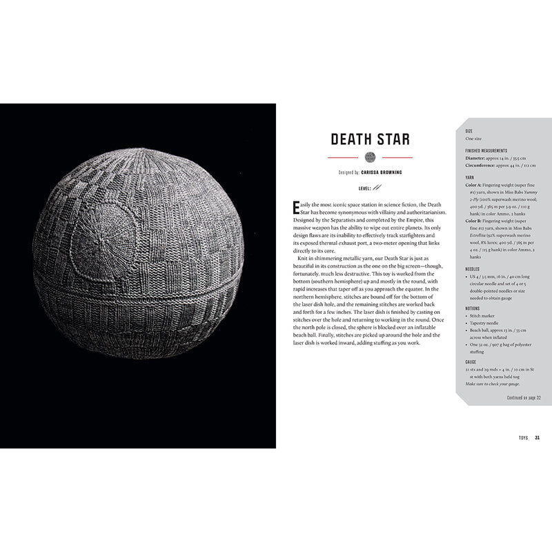 Star Wars: Knitting the Galaxy inside page 3