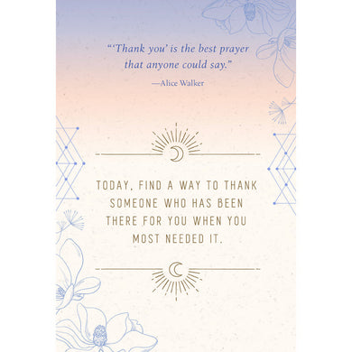Gratitude: Journal and Inspiration Card Deck Set inside page 4
