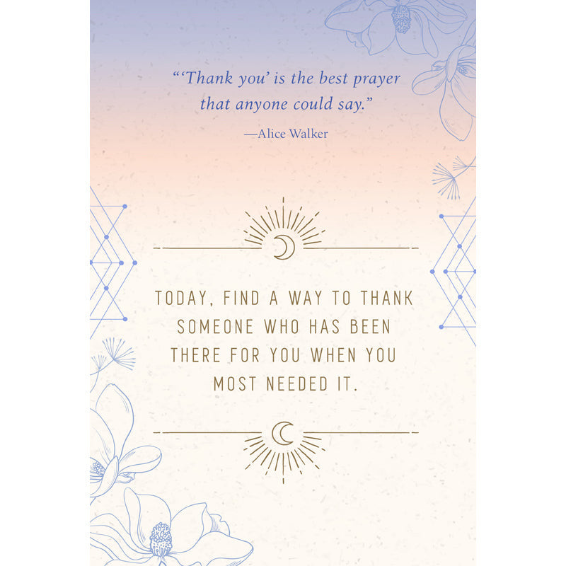 Gratitude: Journal and Inspiration Card Deck Set inside page 4