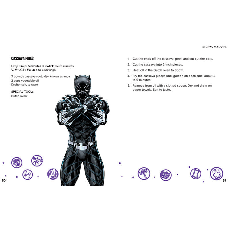 A Taste of Marvel: Snacks inside page 5