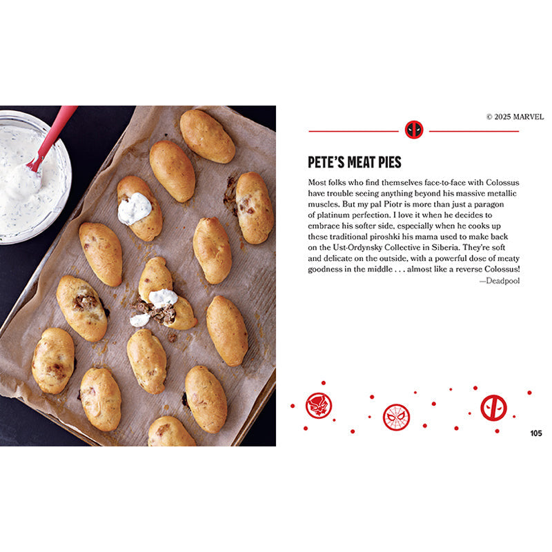 A Taste of Marvel: Snacks inside page 8
