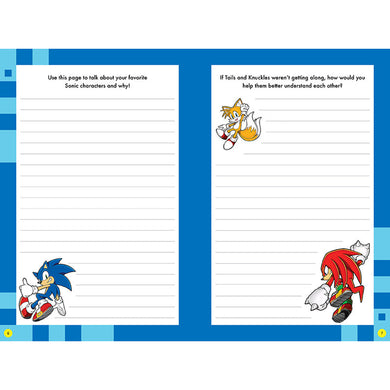 Sonic the Hedgehog Super Awesome Journal inside page 4