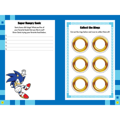 Sonic the Hedgehog Super Awesome Journal inside page 6