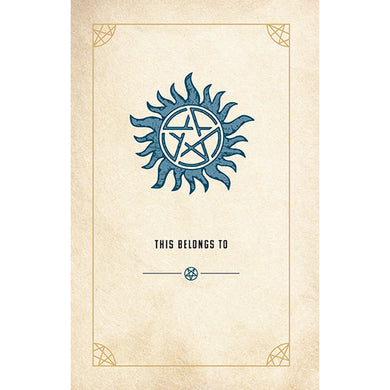 Supernatural Tarot Journal inside page 1