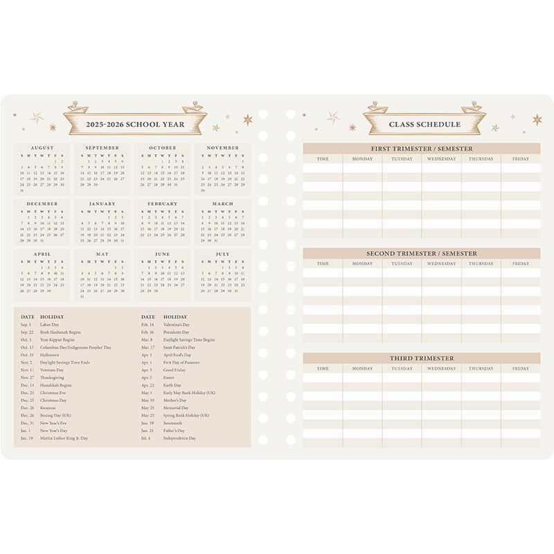 2025-2026 Harry Potter: Hogwarts Student Planner inside page 3