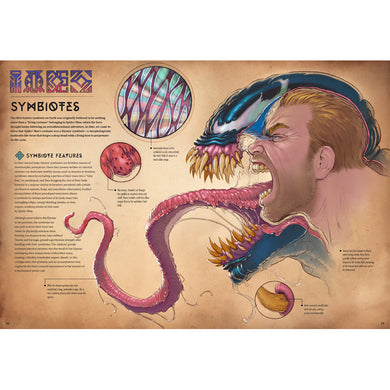 Marvel Anatomy: A Scientific Study of the Superhuman inside page 3