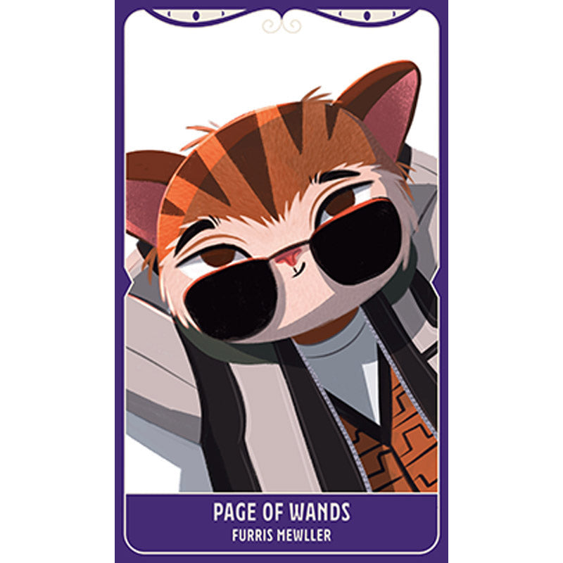 Cosplay Cats Tarot Deck and Guidebook inside page 2
