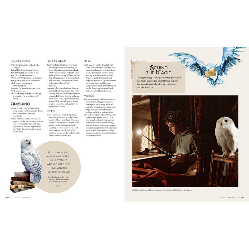 Harry Potter Knitting inside page 4