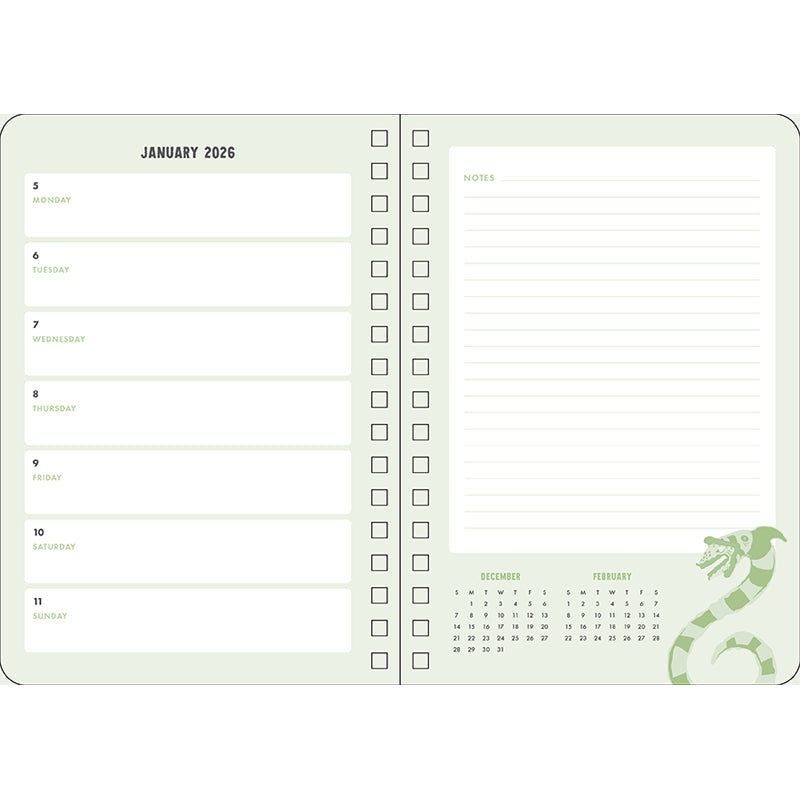 2026 Beetlejuice Beetlejuice 13-Month Weekly Planner inside page 7