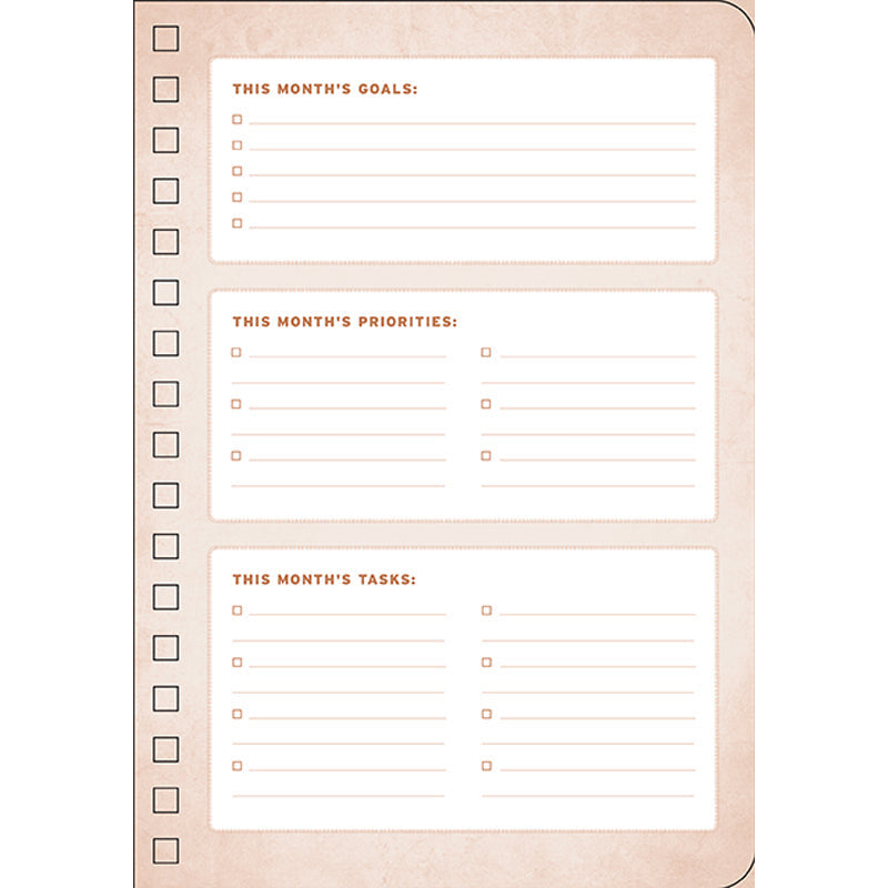2026 Yellowstone: The Dutton Ranch 13-Month Weekly Planner inside page 4