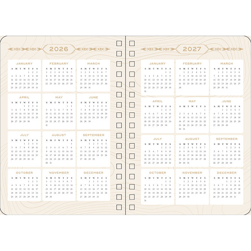 2026 Dune 13-Month Weekly Planner inside page 3