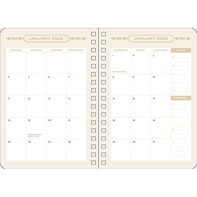 2026 Dune 13-Month Weekly Planner inside page 6
