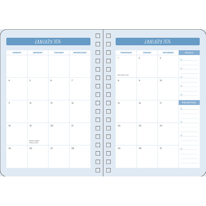 2026 Gilmore Girls 13-Month Weekly Planner inside page 3