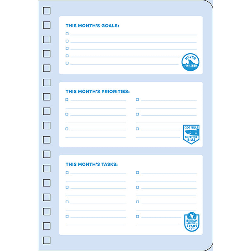 2026 Shark Week 13-Month Weekly Planner inside page 5