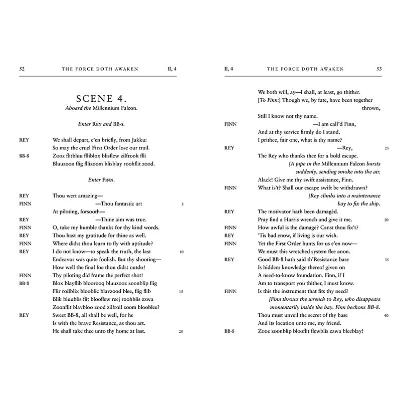 William Shakespeare's The Force Doth Awaken: Star Wars Part the Seventh inside page 5