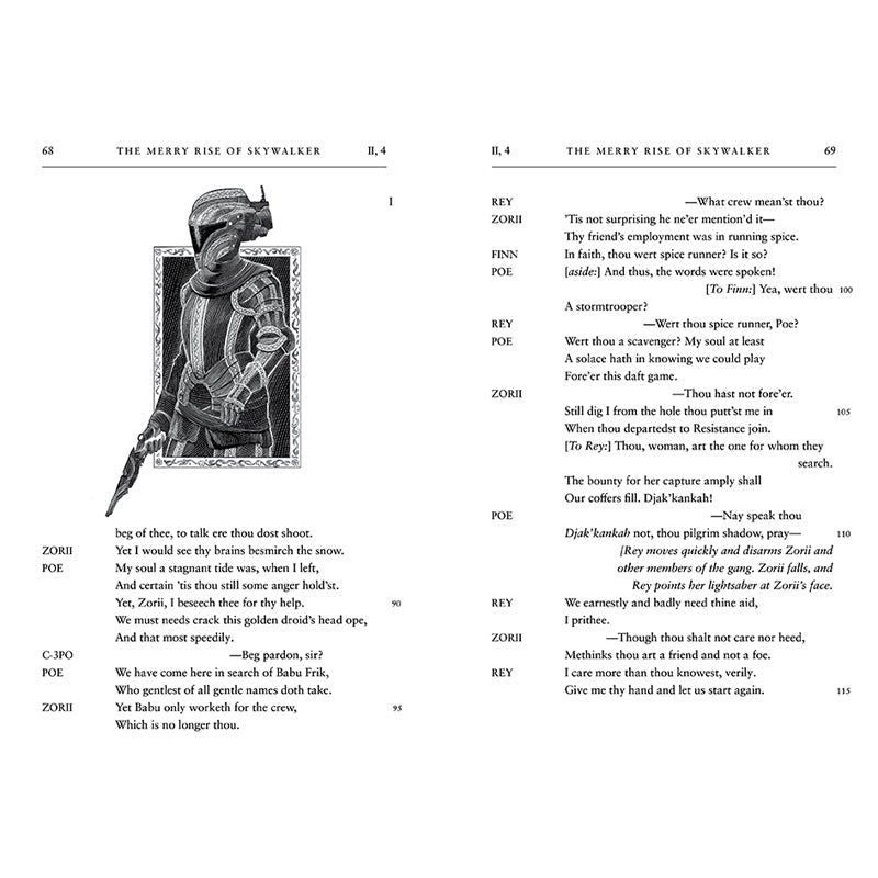 William Shakespeare's The Merry Rise of Skywalker: Star Wars Part the Ninth inside page 4
