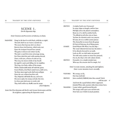 William Shakespeare's Tragedy of the Sith's Revenge: Star Wars Part the Third inside page 1