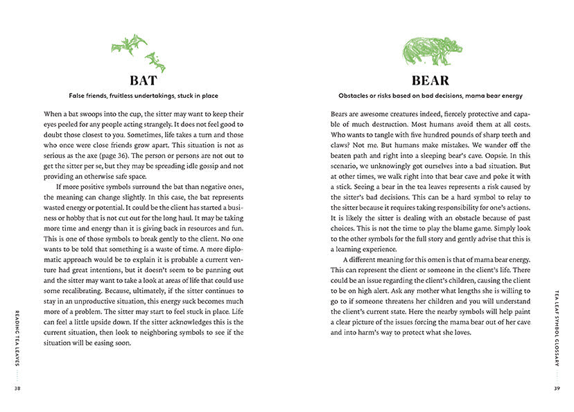 Reading Tea Leaves inside page 3