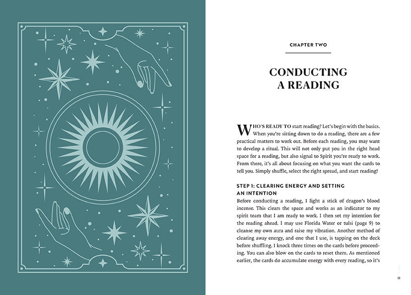 Reading Tarot inside page 1