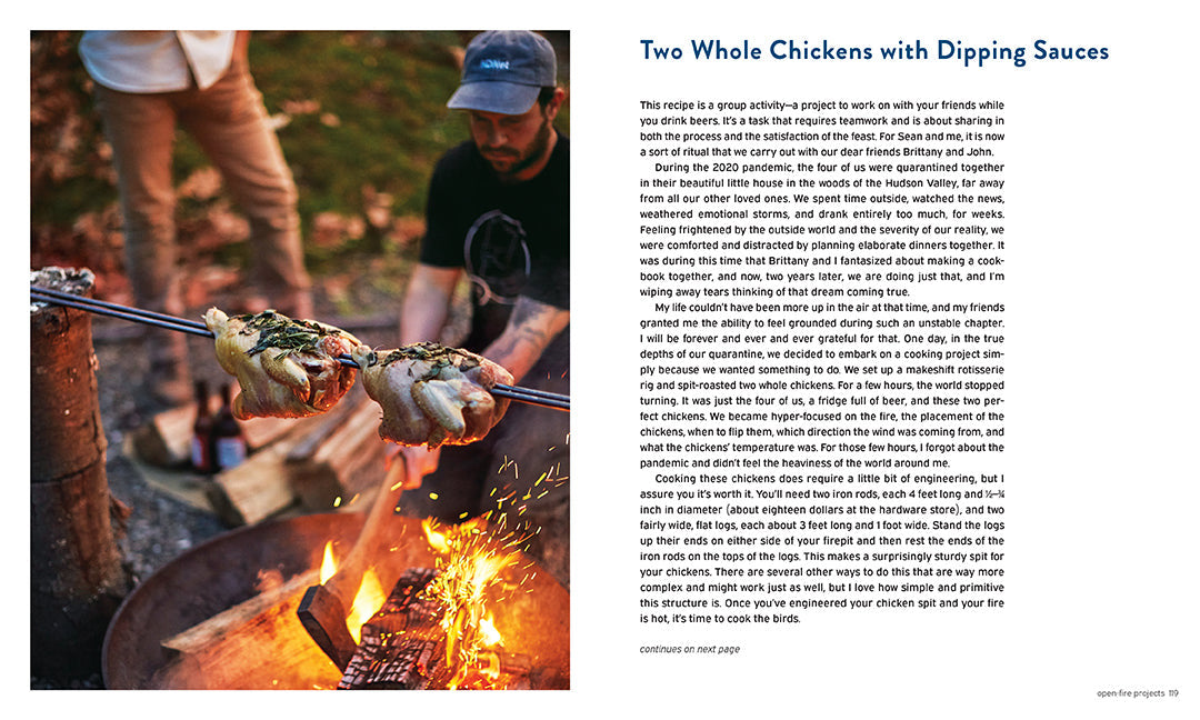 Out There: A Camper Cookbook inside page 4