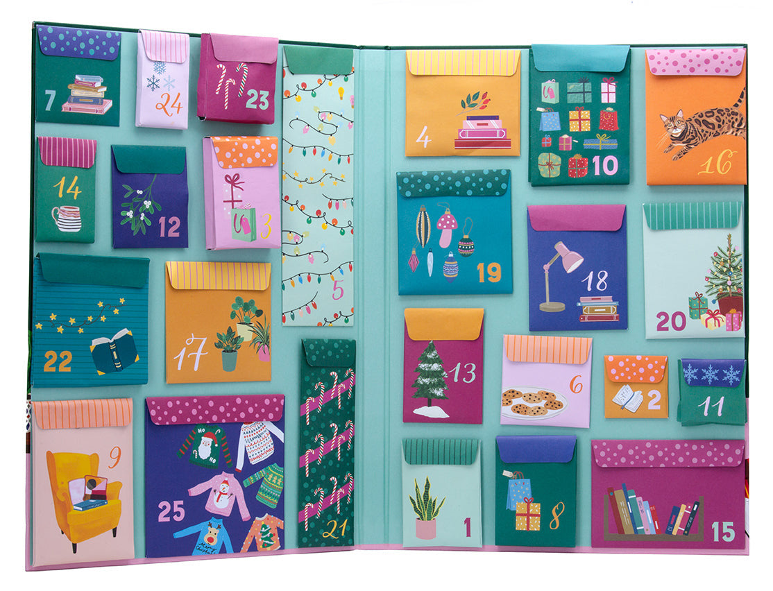 Book Lover's Advent Calendar inside page 1
