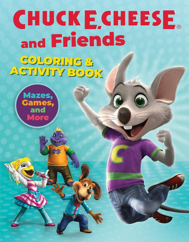 Chuck E. Cheese & Friends Coloring & Activity Book-Children’s interactive and activity books and kits-買書書 BuyBookBook