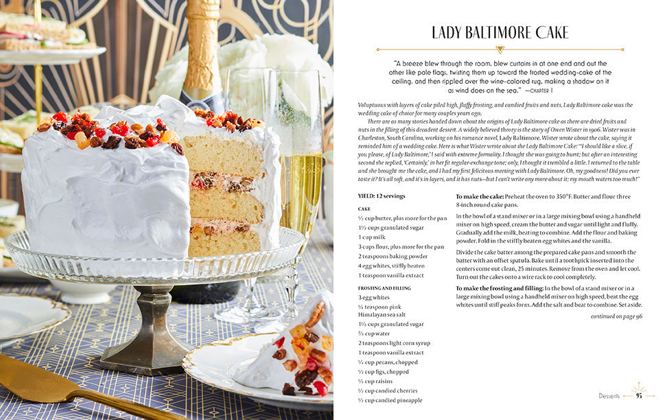 Great Gatsby Cooking and Entertaining Guide inside page 6
