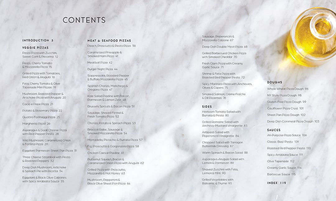 Williams Sonoma Pizza inside page 1
